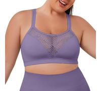 Soutiens Gorge Entraînement Féminins Soutenus Sports Grande Taille Yoga Couverture Intégrale Deux Mille Vingt Quatre Sans Armature Sexy Bretelles Doubles Dos Nu Couleur Unie Grande Taille Femme Soutie