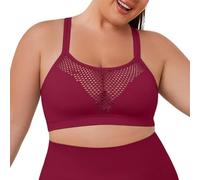 Soutiens Gorge Entraînement Féminins Soutenus Sports Grande Taille Yoga Couverture Intégrale Deux Mille Vingt Quatre Sans Armature Sexy Bretelles Doubles Dos Nu Couleur Unie Grande Taille Femme Soutie