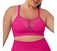 Soutiens Gorge Entraînement Féminins Soutenus Sports Grande Taille Yoga Couverture Intégrale Deux Mille Vingt Quatre Sans Armature Sexy Bretelles Doubles Dos Nu Couleur Unie Grande Taille Femme Soutie