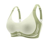 Soutiens-Gorge Femme Brassiere Sport Soutien Gorge Push Up Sexy Brassiere Soutien Gorge sans Armature Respirant sous Vetements Feminins Brassière Vente Flash du Jour Et Soldes Vert M 2026
