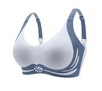 Soutiens-Gorge Femme Brassiere Sport Soutien Gorge Push Up Sexy Brassiere Soutien Gorge sans Armature Respirant sous Vetements Feminins Brassière Mes Commandes Passées Bleu XXL 2025