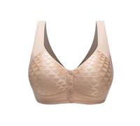 Soutiens-Gorge Femme,Soutien-Gorge Confortable à Fermeture Frontale pour Femmes Plus âgées. Conception sans Fil avec Fonctions de Soutien pour Une Forme et Un soulèvement améliorés. (Khaki, XXL)