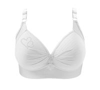 Soutiens-Gorge Femme Soutien Gorge sans Armature Brassière Push Up sous Vetements Feminins Brassière Sport Bra Top Brassiere Comfit Soutien Gorge Sexy 2025 Mes Commandes en Cours de Livraison Blanc Xl