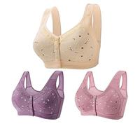 Soutiens-Gorge Fermeture Devant Femme Devant Push Up Sport Brassière Confortable Respirant Soutien Gorge Femme Soutien Gorge Pas Cher Soutien-Gorge De Tous Les Jours