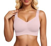 Soutiens gorge pour femmes sans armatures sans fil push up sans coutures couverture complète confort sport soutien gorge de tous les jours taille standard et grande M-4XL