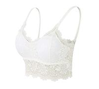 Soutiens Gorges, Stretch Strapless 1 Piece Bra Summer Bandeau Bra Plus Size Strapless Bra Comfort sans Fil Soutien-Gorge rembourré Top Bra pour Femmes