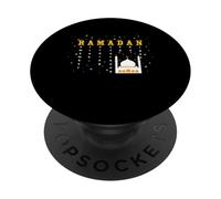 Souvenez-Vous d'Allah Ramadan Mubarak Kareem PopSockets PopGrip Adhésif