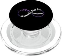 Souvenez-Vous De Leur Amour - Sensibilisation À La Démence PopSockets PopGrip pour MagSafe