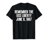 Souvenez-Vous de l'USS Liberty Tribute T-Shirt