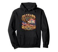 Souvenez-Vous du 25e Anniversaire de Honor Unite 9 11 Sweat à Capuche