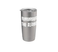 Souvenez-vous du cri de combat d'Alamo Gobelet isotherme en acier inoxydable double paroi