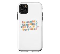 Souvenez-Vous, souvenez-Vous du 5 Novembre, comptez Guy Fawkes Day Coque pour iPhone 11 Pro Max