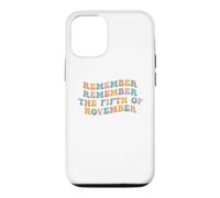 Souvenez-Vous, souvenez-Vous du 5 Novembre, comptez Guy Fawkes Day Coque pour iPhone 12/12 Pro
