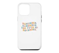 Souvenez-Vous, souvenez-Vous du 5 Novembre, comptez Guy Fawkes Day Coque pour iPhone 12 Pro Max