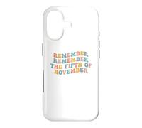 Souvenez-Vous, souvenez-Vous du 5 Novembre, comptez Guy Fawkes Day Coque pour iPhone 17