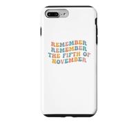 Souvenez-Vous, souvenez-Vous du 5 Novembre, comptez Guy Fawkes Day Coque pour iPhone 7 Plus/8 Plus
