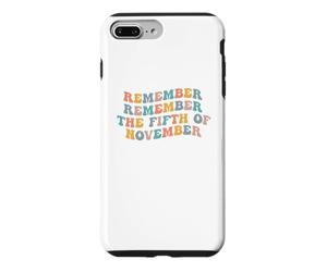 Souvenez-Vous, souvenez-Vous du 5 Novembre, comptez Guy Fawkes Day Coque pour iPhone 7 Plus/8 Plus
