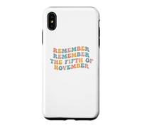 Souvenez-Vous, souvenez-Vous du 5 Novembre, comptez Guy Fawkes Day Coque pour iPhone XS Max