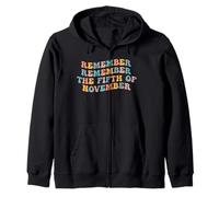 Souvenez-Vous, souvenez-Vous du 5 Novembre, comptez Guy Fawkes Day Sweat à Capuche