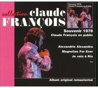 Souvenir 1978 : Claude François en public