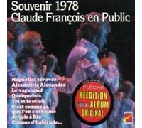 Souvenir 1978 : Claude François en public