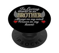 Souvenir affectueux de Mon frère PopSockets PopGrip Adhésif
