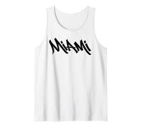Souvenir américain de Miami Graffiti City Street Art Handstyle Débardeur