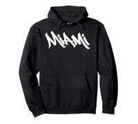 Souvenir américain de Miami Graffiti City Street Art Handstyle Sweat à Capuche