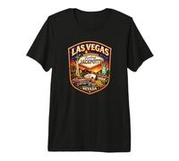 Souvenir Amusant de Las Vegas Nevada USA T-Shirt Haut de Gamme