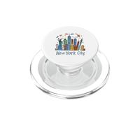 Souvenir Amusant de New York City pour Tout-Petits garçons ou Filles PopSockets PopGrip pour MagSafe