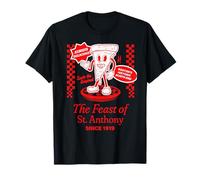 Souvenir Amusant de Pizza de la fête de St Anthony North End Boston T-Shirt