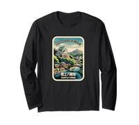Souvenir animé Kanji du château de Gujo Hachiman, Ville, Pont fluvial Manche Longue
