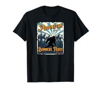 Souvenir Bonners Ferry Idaho Sasquatch Bigfoot Big Foot T-Shirt