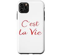 Souvenir C'est La Vie Langue Française, Amateur de Culture Française Coque pour iPhone 11 Pro Max