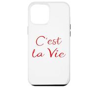 Souvenir C'est La Vie Langue Française, Amateur de Culture Française Coque pour iPhone 12 Pro Max