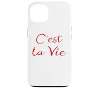 Souvenir C'est La Vie Langue Française, Amateur de Culture Française Coque pour iPhone 13