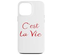 Souvenir C'est La Vie Langue Française, Amateur de Culture Française Coque pour iPhone 13 Pro Max