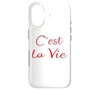 Souvenir C'est La Vie Langue Française, Amateur de Culture Française Coque pour iPhone 17