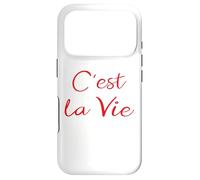 Souvenir C'est La Vie Langue Française, Amateur de Culture Française Coque pour iPhone 17 Pro