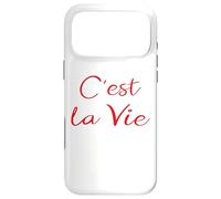 Souvenir C'est La Vie Langue Française, Amateur de Culture Française Coque pour iPhone 17 Pro Max