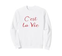 Souvenir C'est La Vie Langue Française, Amateur de Culture Française Sweatshirt