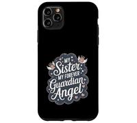 Souvenir commémoratif Ange Gardien « Sister My Forever » Coque pour iPhone 11 Pro Max