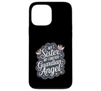 Souvenir commémoratif Ange Gardien « Sister My Forever » Coque pour iPhone 13 Pro Max