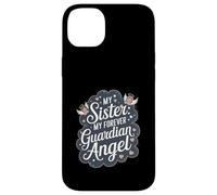 Souvenir commémoratif Ange Gardien « Sister My Forever » Coque pour iPhone 14 Plus