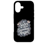 Souvenir commémoratif Ange Gardien « Sister My Forever » Coque pour iPhone 17