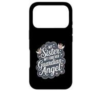 Souvenir commémoratif Ange Gardien « Sister My Forever » Coque pour iPhone 17 Pro
