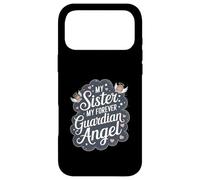 Souvenir commémoratif Ange Gardien « Sister My Forever » Coque pour iPhone 17 Pro Max