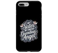 Souvenir commémoratif Ange Gardien « Sister My Forever » Coque pour iPhone 7 Plus/8 Plus