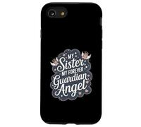 Souvenir commémoratif Ange Gardien « Sister My Forever » Coque pour iPhone SE (2020) / 7/8