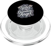 Souvenir commémoratif Ange Gardien « Sister My Forever » PopSockets PopGrip pour MagSafe